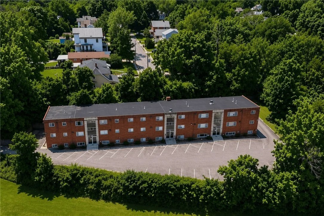Aerial view of a multifamily property in Cincinnati, Ohio